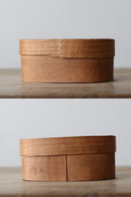 画像をギャラリービューアに読み込む, 紙ラベルと曲木の箱