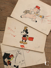 画像をギャラリービューアに読み込む, 1948 Noël / M E N U