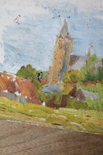 画像をギャラリービューアに読み込む, 車窓から流れる教会