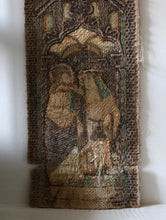 画像をギャラリービューアに読み込む, 十六世紀 金糸絹糸刺繍裂