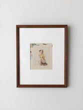 画像をギャラリービューアに読み込む, 椅子に座る女性