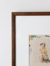 画像をギャラリービューアに読み込む, 椅子に座る女性