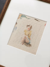 画像をギャラリービューアに読み込む, 椅子に座る女性