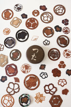 画像をギャラリービューアに読み込む, 家紋型紙集