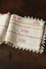 画像をギャラリービューアに読み込む, 基礎縫と赤い結び