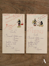 画像をギャラリービューアに読み込む, 1948 Noël / M E N U
