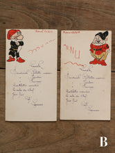 画像をギャラリービューアに読み込む, 1948 Noël / M E N U
