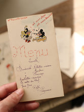 画像をギャラリービューアに読み込む, 1948 Noël / M E N U
