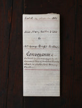 画像をギャラリービューアに読み込む, Conveyance of ..   Dated  14 November 1861
