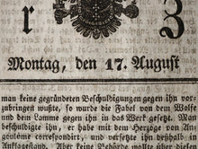 画像をギャラリービューアに読み込む, Montag,den 17.August 1835.
