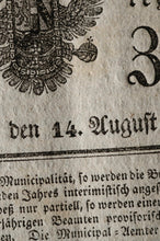 画像をギャラリービューアに読み込む, Freitag,den 14.August 1835.

