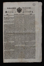 画像をギャラリービューアに読み込む, Donnerstag,den 13.August 1835.
